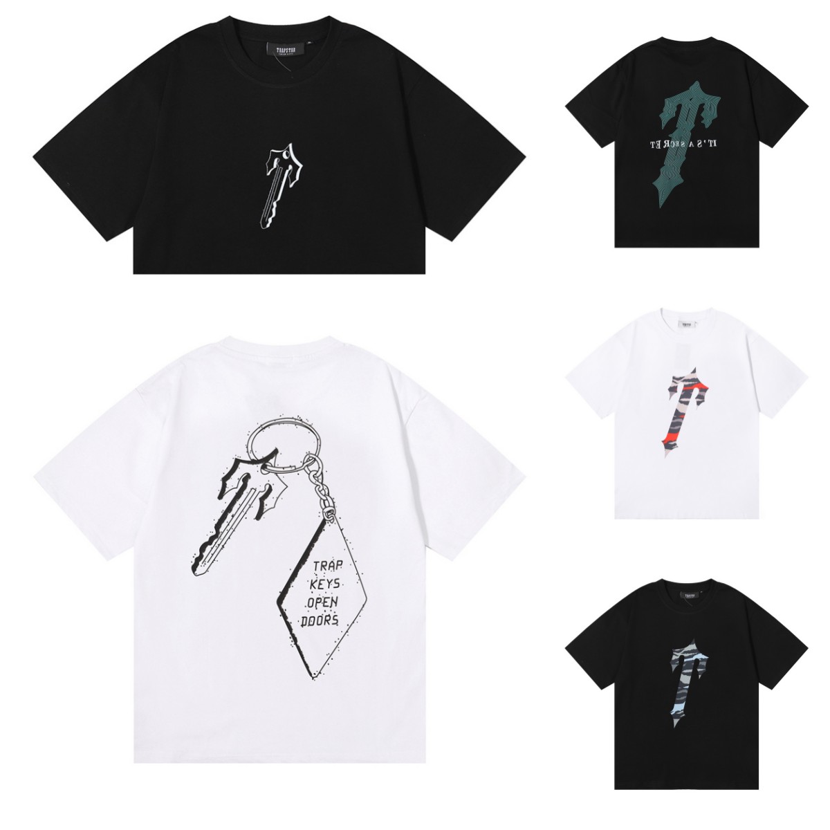 2023 New Mens Trapstar T Shirt Short Sleeve Print Outfit Chenille Tracksuit Black Cotton London Streetwear S-XL, Gift
2023 New Mens Trapstar T Shirt Short Sleeve Print Outfit Chenille Tracksuit Black Cotton London Streetwear S-XL, Gift