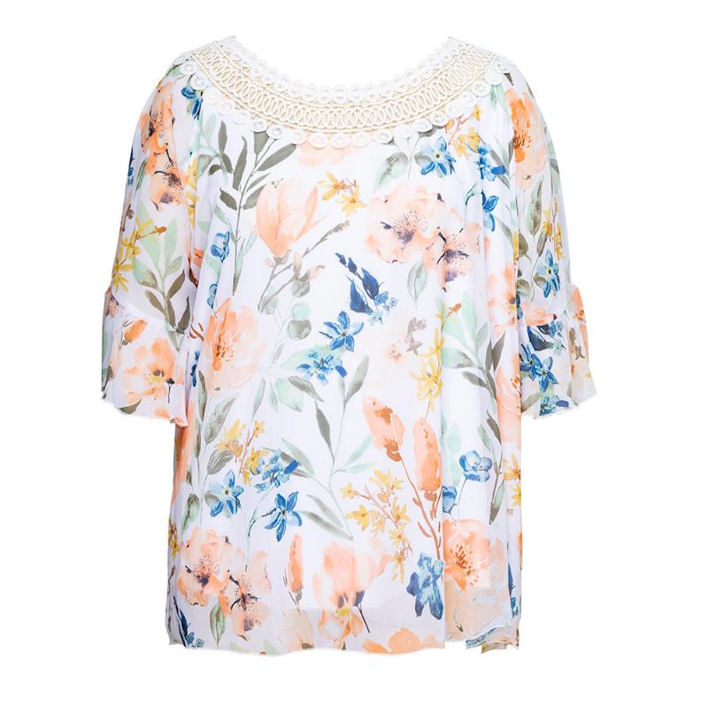 Women's T Shirts Summer Women Hawaii Beach Loose Shirt Quick-dry T-Shirts Short Sleeve Floral Printed Female Multiple Sizes Camisa, White
Women's T Shirts Summer Women Hawaii Beach Loose Shirt Quick-dry T-Shirts Short Sleeve Floral Printed Female Multiple Sizes Camisa, White