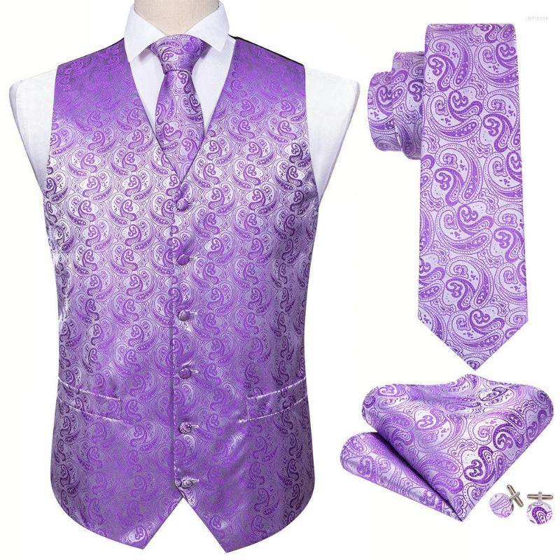 Men' Vests Purple Floral Silk Vest Waistcoat Men Slim Suit Paisley Necktie Handkerchief Cufflinks Tie Business Barry.Wang Design, Gm-2099 
Men' Vests Purple Floral Silk Vest Waistcoat Men Slim Suit Paisley Necktie Handkerchief Cufflinks Tie Business Barry.Wang Design, Gm-2099
