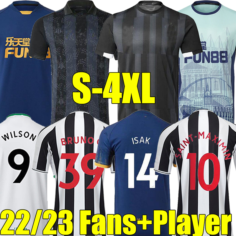 4XL 22/24 NeWCaStl e 130 Years Soccer Jerseys ISAK BRUNO G SHELVEY WILSON SAINT-MAXIMIN 2023 2024 JOELINTON Football Shirt RITCHIE LEWIS TRIPPIER men kids kits