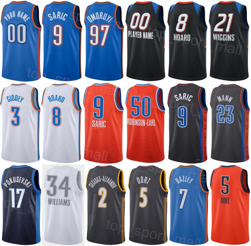 Man Kids Printed Basketball Josh Giddey Jersey 3 Kenrich Williams 34 Aaron Wiggins 21 Shai Gilgeous-Alexander 2 Luguentz Dort 5 Jeremiah Robinson-Earl 50 Statement, Navy
Man Kids Printed Basketball Josh Giddey Jersey 3 Kenrich Williams 34 Aaron Wiggins 21 Shai Gilgeous-Alexander 2 Luguentz Dort 5 Jeremiah Robinson-Earl 50 Statement, Navy