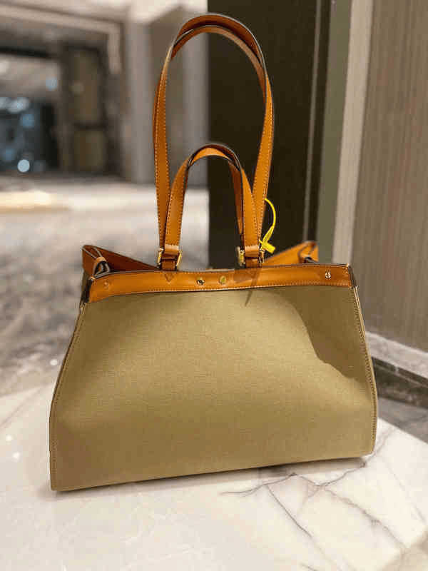 Fbag Evening bag Sunshine Tote Bag Women Crossbody Handbag Large Capacity Package Shopping Travel Canvas Leather Fashion Letter Wallets High Quality 220401, Khaki
Fbag Evening bag Sunshine Tote Bag Women Crossbody Handbag Large Capacity Package Shopping Travel Canvas Leather Fashion Letter Wallets High Quality 220401, Khaki