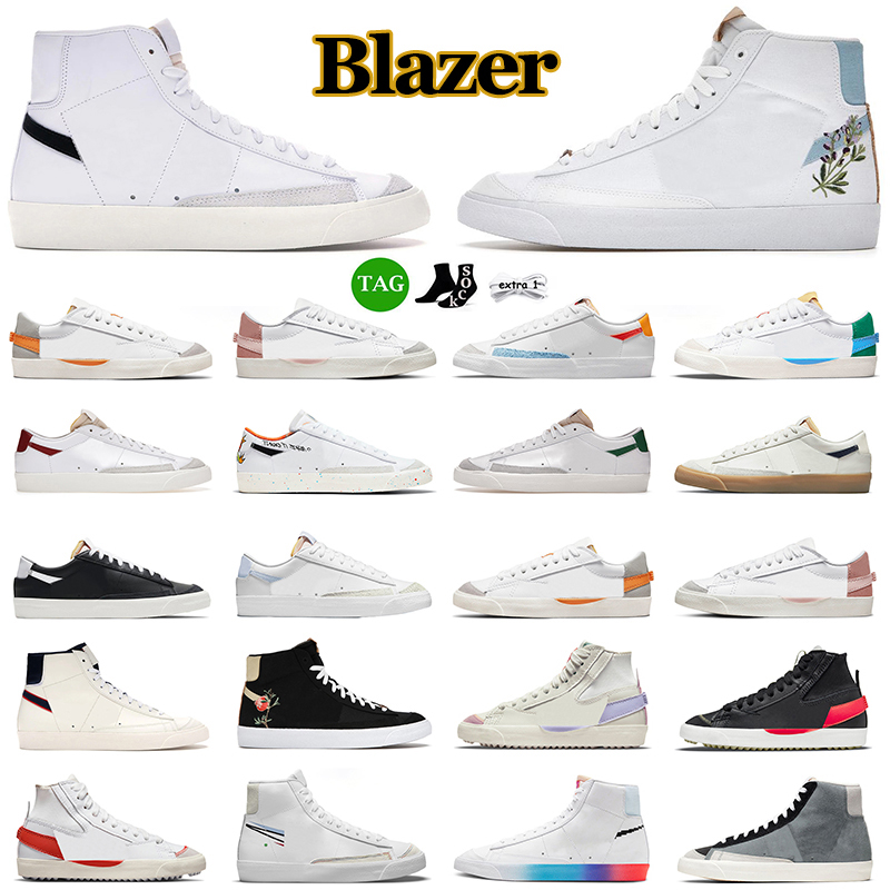 Men OG Blazer Mid 77 Vintage Blazers Jumbo Women Casual Shoes Black White Indigo Pine Green Pomegranate Arctic Punch Mens Trainers Designer Platform Sneakers, (21)
Men OG Blazer Mid 77 Vintage Blazers Jumbo Women Casual Shoes Black White Indigo Pine Green Pomegranate Arctic Punch Mens Trainers Designer Platform Sneakers, (21)