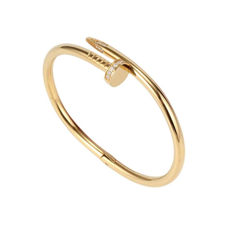 BraceletDesigner Bracelets Jewelry For Women Fashion Bangle Titanium Steel Alloy Gold-Plated Craft Never Fade Not AllergicStore296H
