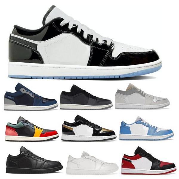 Jumpman Low Basketball Shoes 1 1s Men Women SE Concord Craft Inside Out Gold Toe Triple Black 2023 Man Woman Trainers Sneakers, Light grey
Jumpman Low Basketball Shoes 1 1s Men Women SE Concord Craft Inside Out Gold Toe Triple Black 2023 Man Woman Trainers Sneakers, Light grey