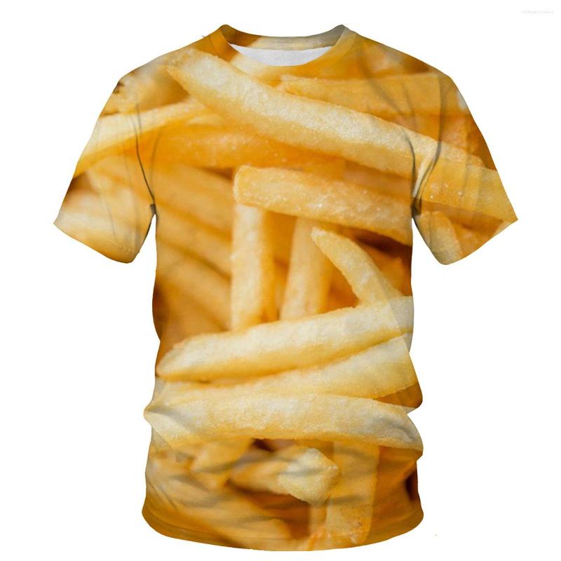 Men's T Shirts Summer Fashion Men's Children's T-shirt 3d Printing Burgers Fries Donuts Eggs Fun Food Breathable Light And, Shipin-3
Men's T Shirts Summer Fashion Men's Children's T-shirt 3d Printing Burgers Fries Donuts Eggs Fun Food Breathable Light And, Shipin-3