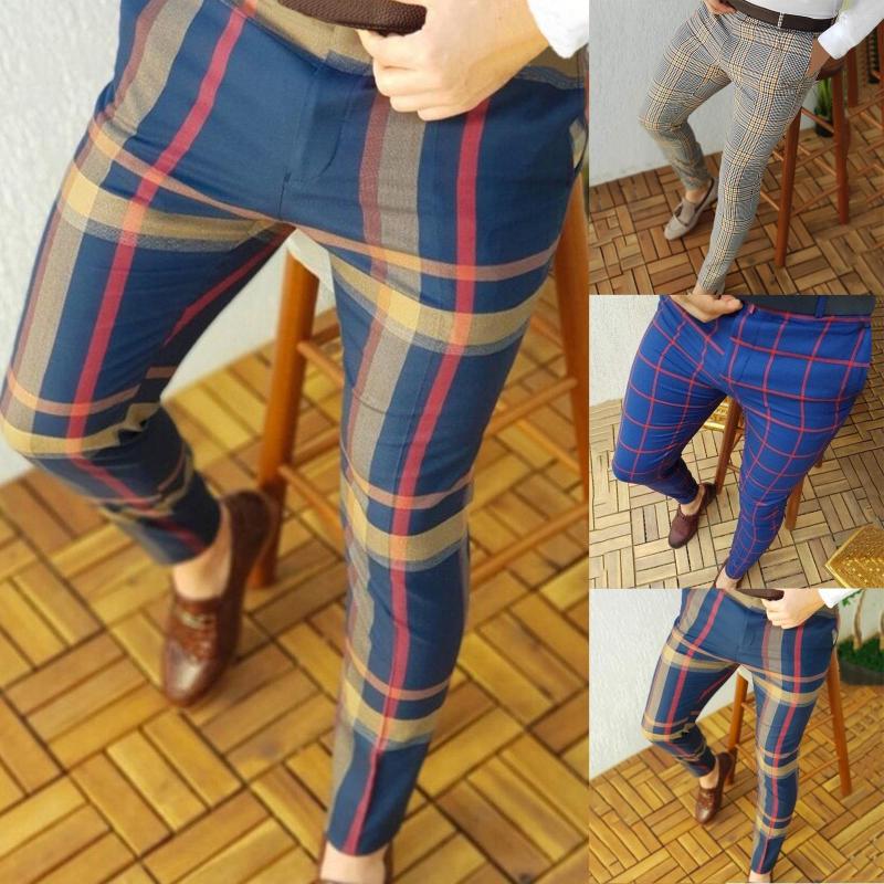 Men's Pants Stretch Chinos Men Men'S Twill Casual Plaid Print Party Suit Feet With Pockets, Blue
Men's Pants Stretch Chinos Men Men'S Twill Casual Plaid Print Party Suit Feet With Pockets, Blue