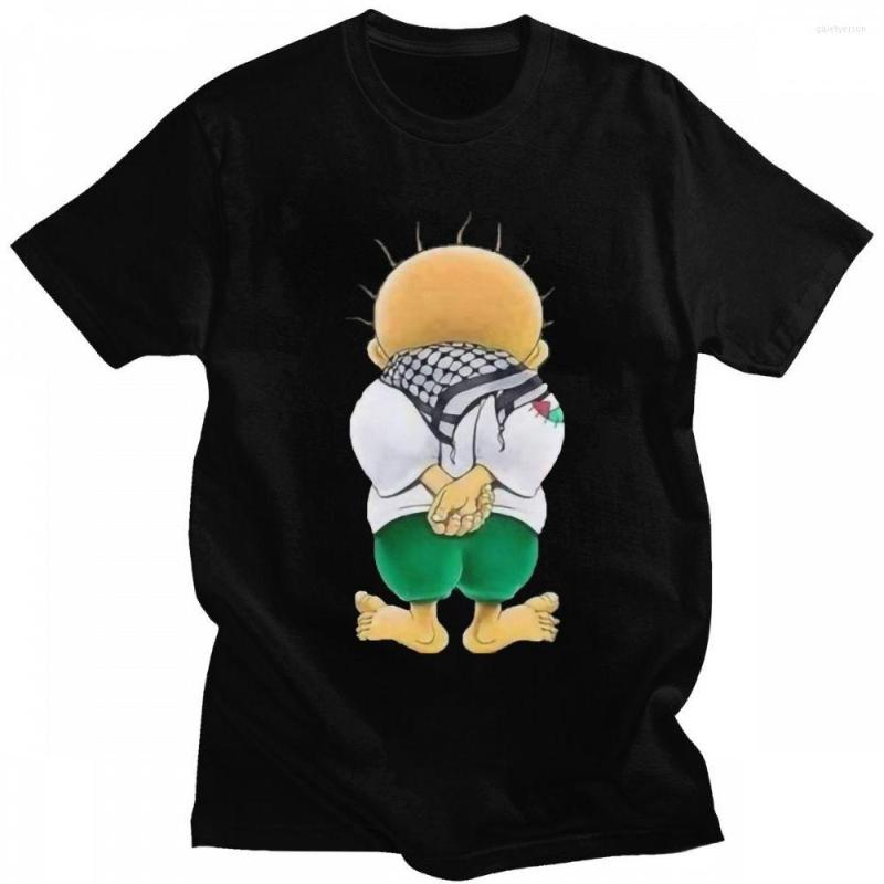 Men's T Shirts Classic Palestine Handala National Symbol Shirt For Men Short Sleeved Cartoon Palestinian Pride Casual T-shirt Tee Streetwear, Mingyao72807-black
Men's T Shirts Classic Palestine Handala National Symbol Shirt For Men Short Sleeved Cartoon Palestinian Pride Casual T-shirt Tee Streetwear, Mingyao72807-black