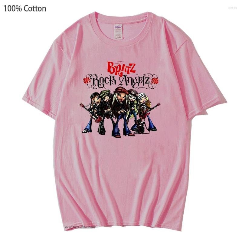 Men' T Shirts Bratz T-shirt Cartoon Women Rock Angelz Print Tshirt Bratzs Printing Tee-shirt Cotton Summer Men Oversized Shirt, White
Men' T Shirts Bratz T-shirt Cartoon Women Rock Angelz Print Tshirt Bratzs Printing Tee-shirt Cotton Summer Men Oversized Shirt, White
