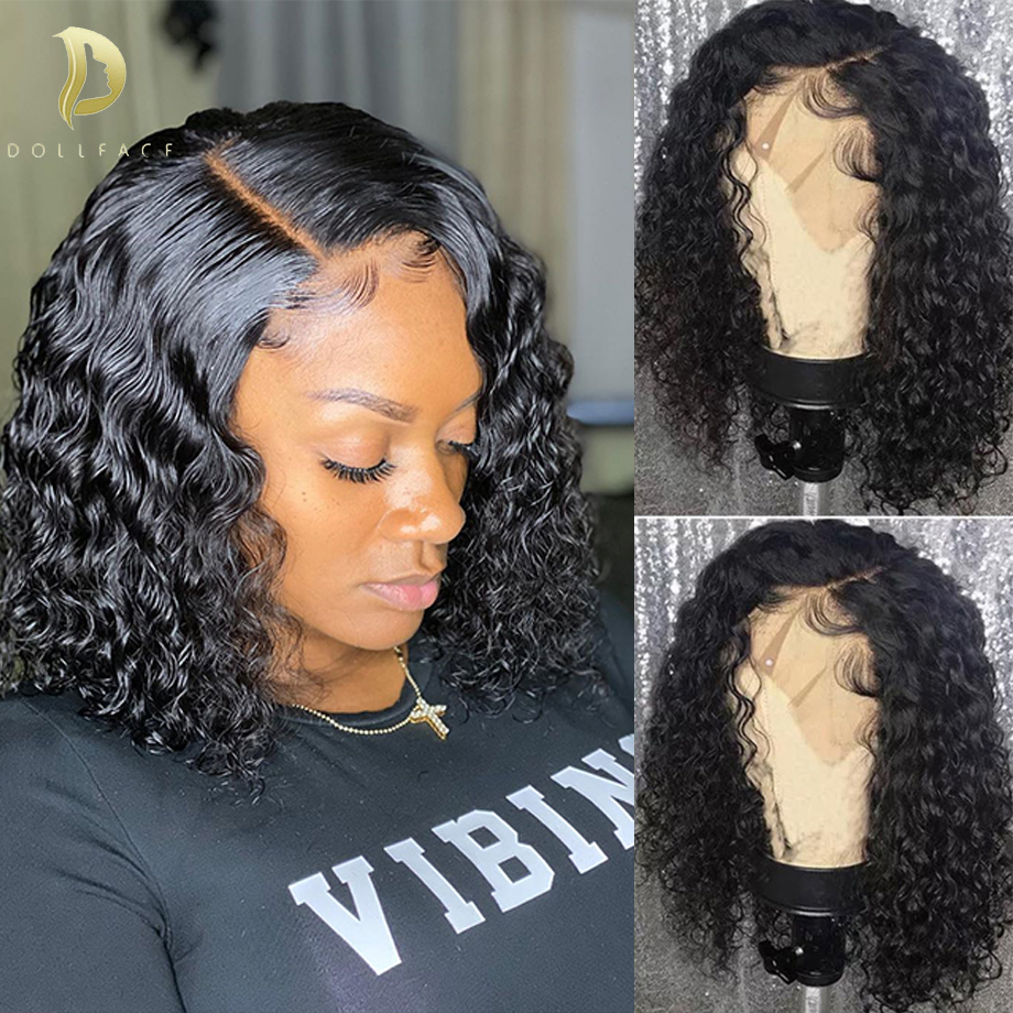 Short Wigs Human Hair Bob Curly Wig For Women Pre Plucked T Part Transparent Lace Water Deep Wave Frontal 4x4 Closure Bob Wig, Others color
Short Wigs Human Hair Bob Curly Wig For Women Pre Plucked T Part Transparent Lace Water Deep Wave Frontal 4x4 Closure Bob Wig, Others color