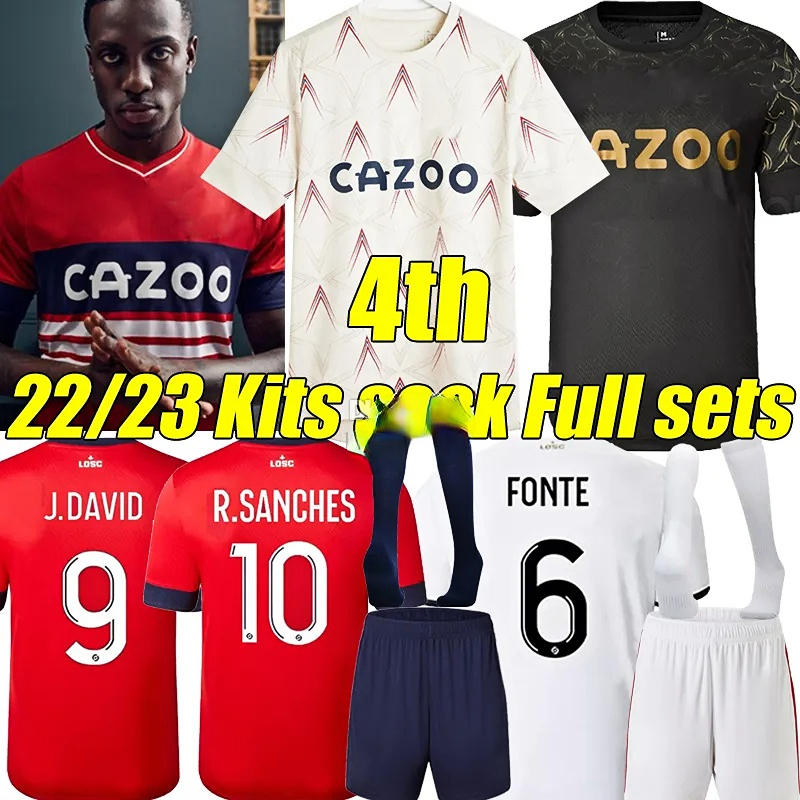 LOSC Lille soccer jerseys 22/23 Fourth J DAVID FONTE ANGEL AndrE Gomes football shirts 2022 2023 Lille Olympique JIKONE cabella T.WEAH L.ARAUJO 4th men kids kit, 22-23 away
LOSC Lille soccer jerseys 22/23 Fourth J DAVID FONTE ANGEL AndrE Gomes football shirts 2022 2023 Lille Olympique JIKONE cabella T.WEAH L.ARAUJO 4th men kids kit, 22-23 away