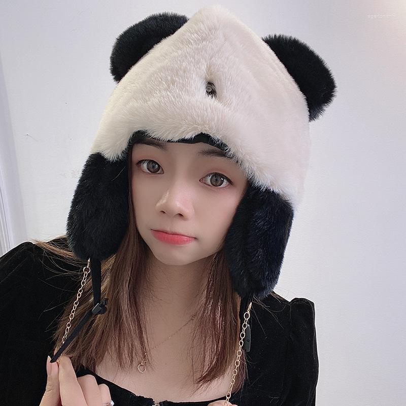 Berets Thickened Thermal Cap Autumn Winter 2023 Can Be Used As A Bag Plush Cute Cartoon Ear Skiing Bomber, Black
Berets Thickened Thermal Cap Autumn Winter 2023 Can Be Used As A Bag Plush Cute Cartoon Ear Skiing Bomber, Black