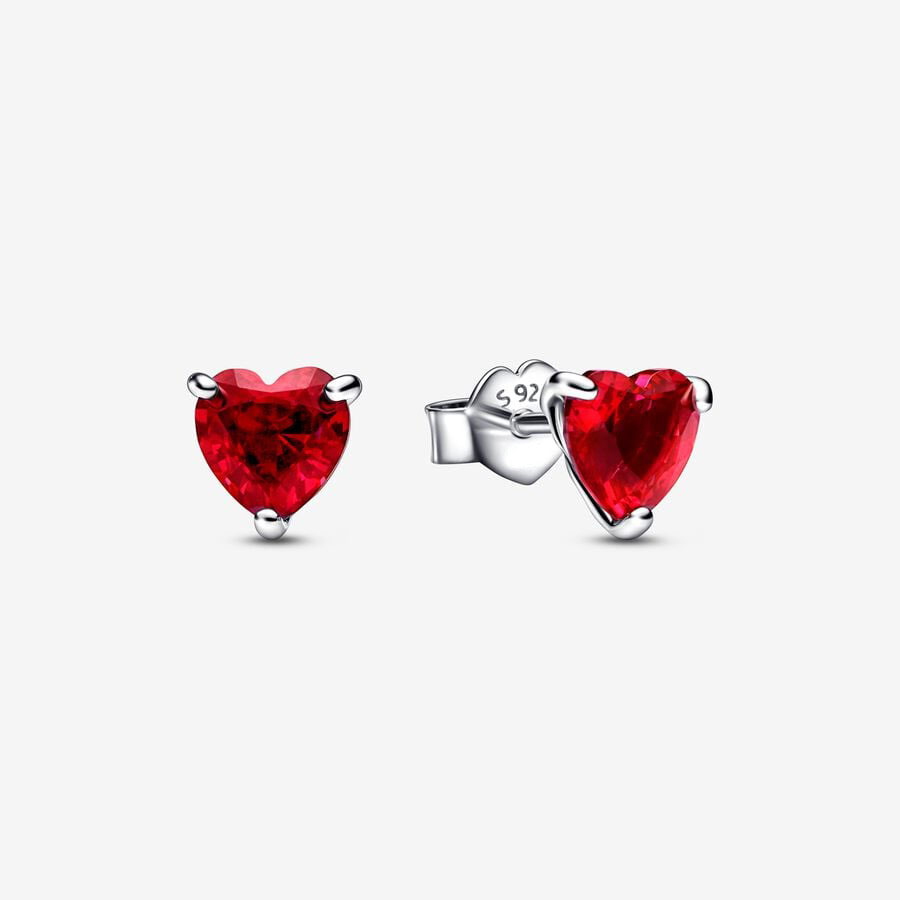 Stud Authentic 925 Sterling Silver Red Heart Stud Earrings Fashion Women Wedding Engagement Jewelry Accessories
Stud Authentic 925 Sterling Silver Red Heart Stud Earrings Fashion Women Wedding Engagement Jewelry Accessories