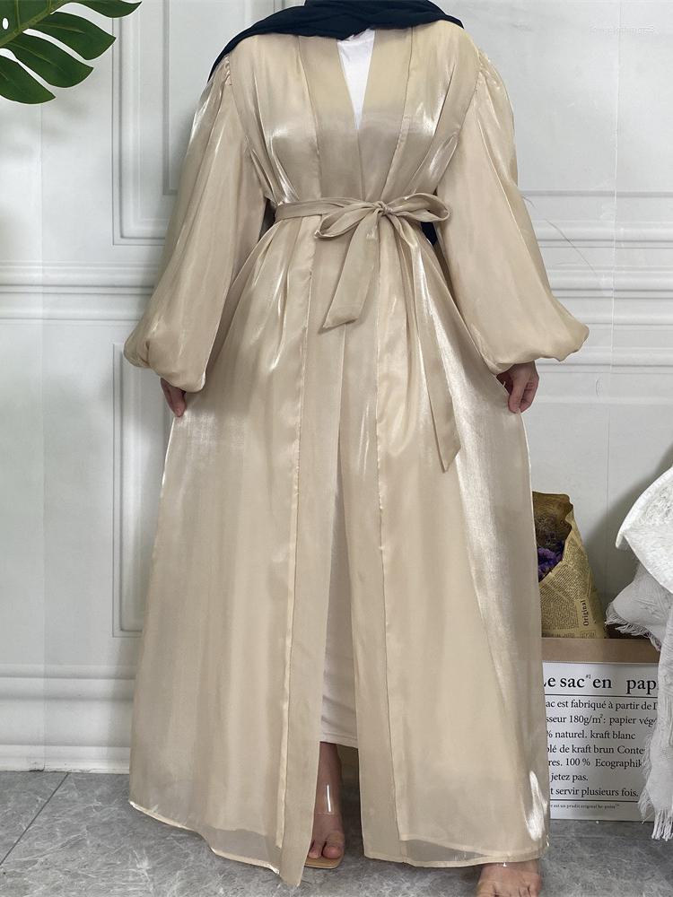 Ethnic Clothing Autumn Morocco Dress Muslim Women Abaya Silk Prayer Garment Lantern Sleeve Robe India Abayas Dubai Turkey Longue Vestidos
Ethnic Clothing Autumn Morocco Dress Muslim Women Abaya Silk Prayer Garment Lantern Sleeve Robe India Abayas Dubai Turkey Longue Vestidos