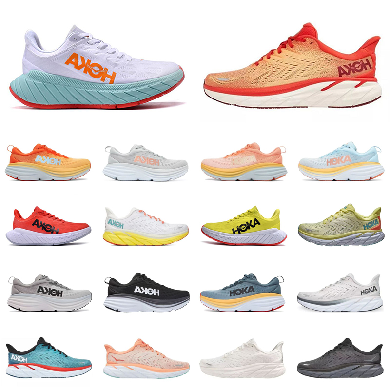 WITH BOX designer Running Shoes for Mens Women Hoka Bondi 8 Clifton Kawana Challenger ATR black grey yellow blue green Sneakers Sports Walking Trainers, #1 
WITH BOX designer Running Shoes for Mens Women Hoka Bondi 8 Clifton Kawana Challenger ATR black grey yellow blue green Sneakers Sports Walking Trainers, #1