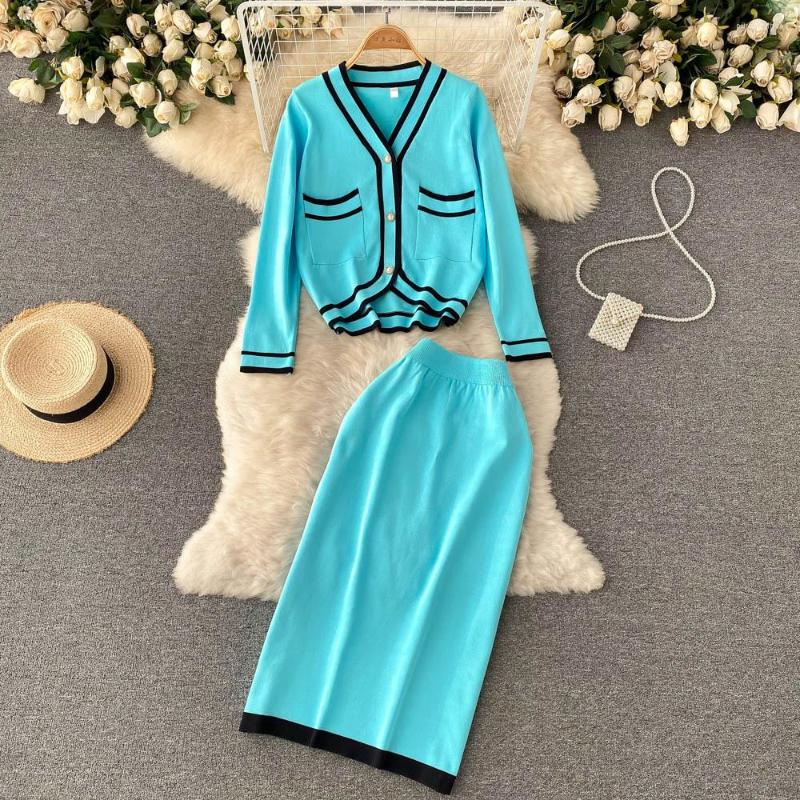 Work Dresses Casual Solid Outfits Women' Knitted Two Piece Suit Cardigan Skirt Autumn Winter Women Dress Suits Womens Sweaters 2023, Black
Work Dresses Casual Solid Outfits Women' Knitted Two Piece Suit Cardigan Skirt Autumn Winter Women Dress Suits Womens Sweaters 2023, Black