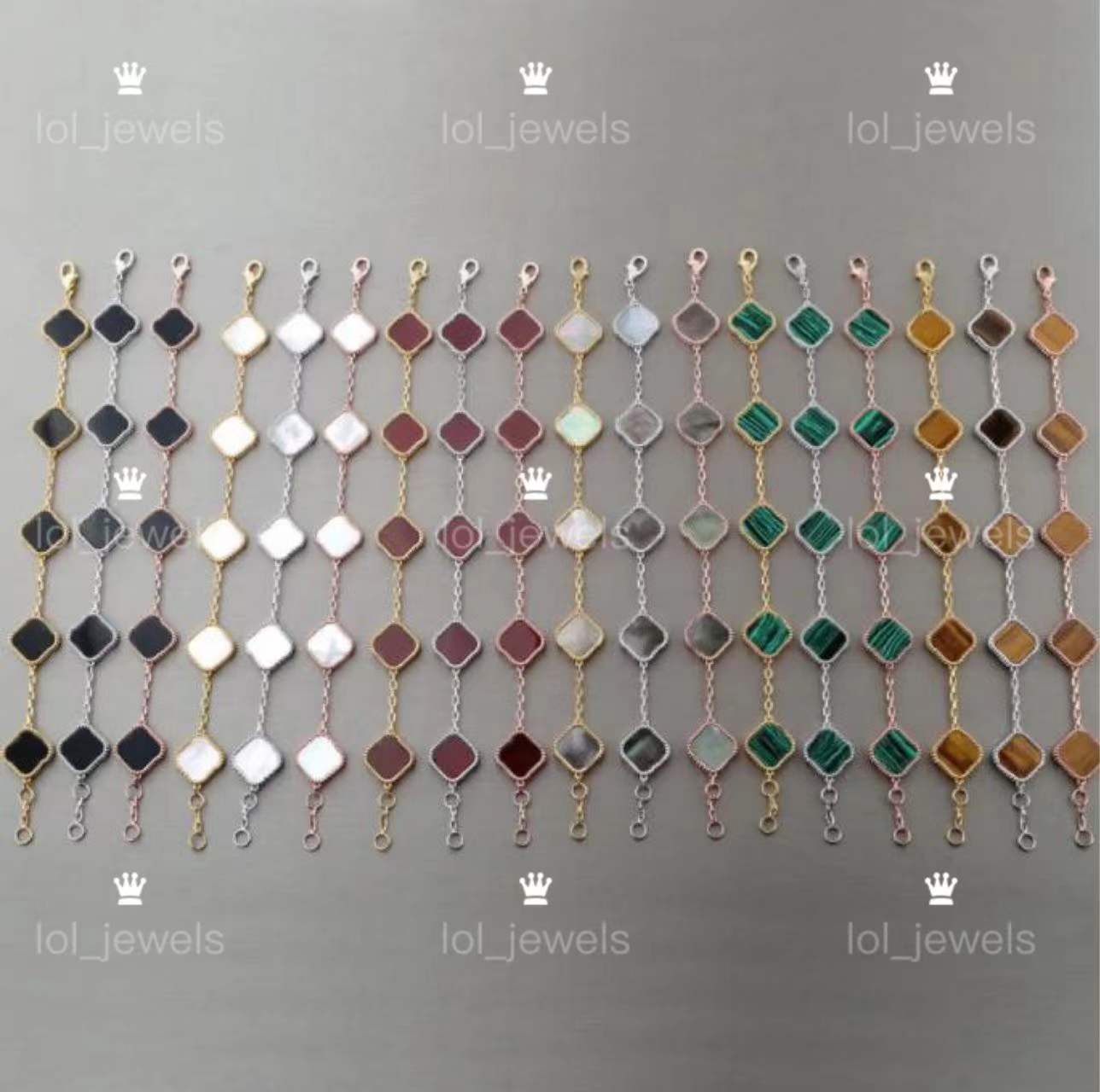Fashion gold silver Classic charm Designer Clover bracelets bangle pulsera for lady Design Womens Party Wedding Lovers gift jewelry with box
Fashion gold silver Classic charm Designer Clover bracelets bangle pulsera for lady Design Womens Party Wedding Lovers gift jewelry with box