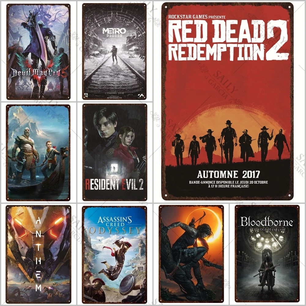 Classic Game Metal Tin Retro Tin Poster Video Gaming Room Wall Decoration Anime Art Metal Plates Pub Bar Sign Tin Pictures 20x30cm Woo
Classic Game Metal Tin Retro Tin Poster Video Gaming Room Wall Decoration Anime Art Metal Plates Pub Bar Sign Tin Pictures 20x30cm Woo