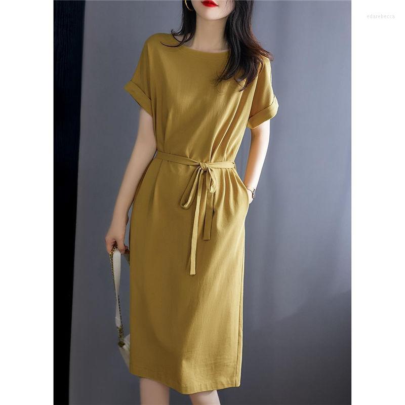 Party Dresses 2023 Summer Woman O-neck Dress Female Loose Style Beach Ladies Fashion Short Sleeve A-line Vestidos A68, Black
Party Dresses 2023 Summer Woman O-neck Dress Female Loose Style Beach Ladies Fashion Short Sleeve A-line Vestidos A68, Black