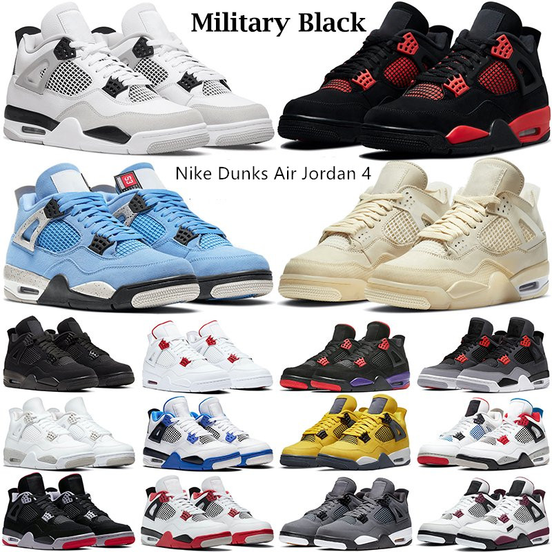 Nike Air Jordan 4 basketball shoes for Mens 4s Military Black Cat Sail Red Thunder White Oreo Cactus Jack Blue University Infrared Cool Grey mens sports sneakers No Box, 27
Nike Air Jordan 4 basketball shoes for Mens 4s Military Black Cat Sail Red Thunder White Oreo Cactus Jack Blue University Infrared Cool Grey mens sports sneakers No Box, 27