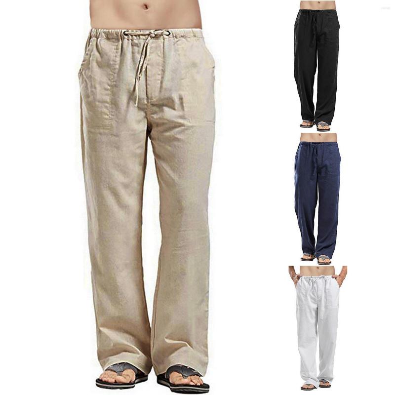 Men's Pants Male Solid Loose Casual Trouser Fashion Cotton Linen Long Pant Elegant Men Clothings, White
Men's Pants Male Solid Loose Casual Trouser Fashion Cotton Linen Long Pant Elegant Men Clothings, White
