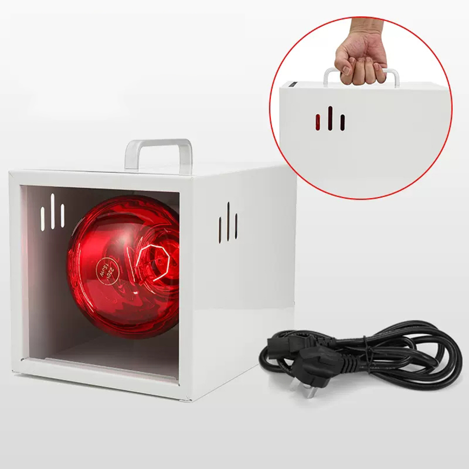 Portable 150W Handheld Infrared Heat Box for Window Tint Shrinking, Auto Paint Drying, and Car Bodywork Repair, Fast & Even Heating Tool OC-2