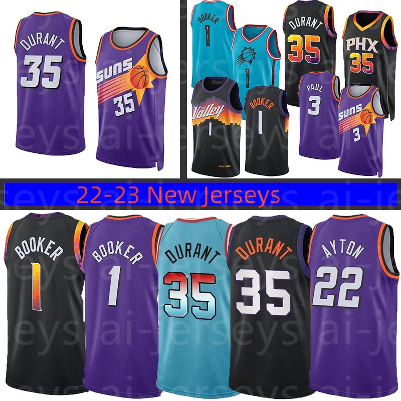 Basketball Jerseys Suns 35 Durant 1 Booker 3 Paul 22 Ayton Stitched Jerseys Black White Blue Purple Size S M L XL, 77 white
Basketball Jerseys Suns 35 Durant 1 Booker 3 Paul 22 Ayton Stitched Jerseys Black White Blue Purple Size S M L XL, 77 white