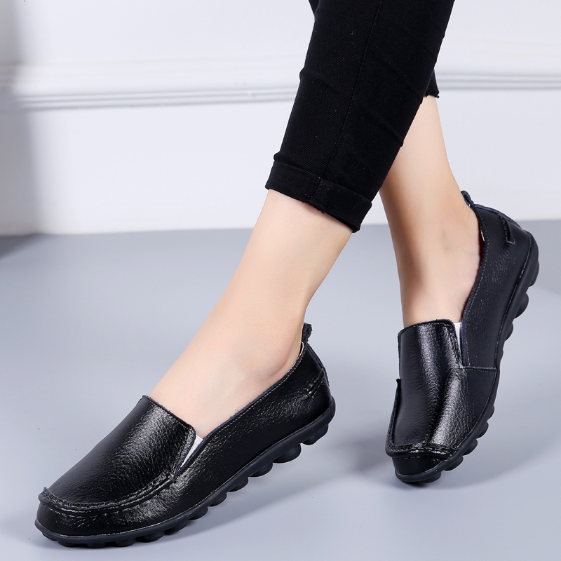 Dress Shoes Mocasines Women Flat Woman Soft Casual Genuine Leather Flats Ladies Femme Slip on Loafers Plus Size 230220, Black
Dress Shoes Mocasines Women Flat Woman Soft Casual Genuine Leather Flats Ladies Femme Slip on Loafers Plus Size 230220, Black