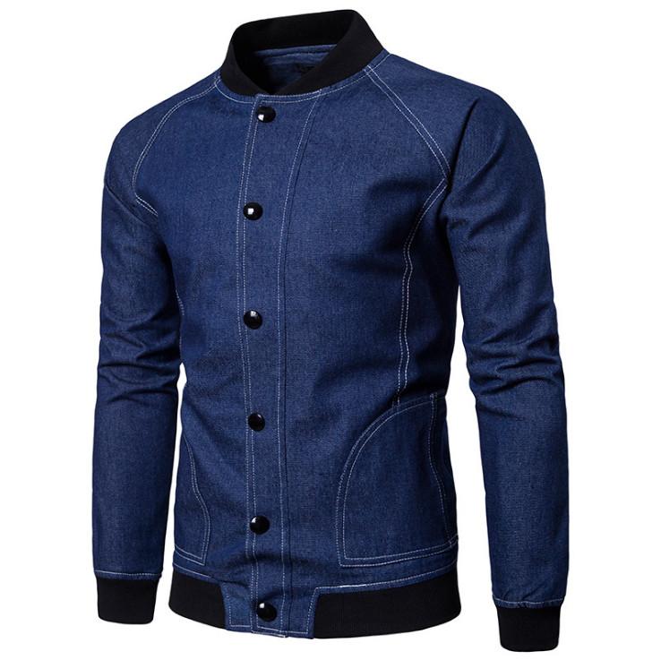 Men's Jackets 2023 Mens Denim Jacket Single Breasted Slim Fit Stand Coats High Quality Cowboy Fashion Male Jeans, Black
Men's Jackets 2023 Mens Denim Jacket Single Breasted Slim Fit Stand Coats High Quality Cowboy Fashion Male Jeans, Black