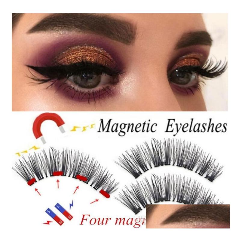 False Eyelashes Magnetic With 4 Magnets 3D Eyelash Magnet Lashes Applicator Natural Extension Tweezer Curler Drop Delivery Health Be Dhrec
False Eyelashes Magnetic With 4 Magnets 3D Eyelash Magnet Lashes Applicator Natural Extension Tweezer Curler Drop Delivery Health Be Dhrec
