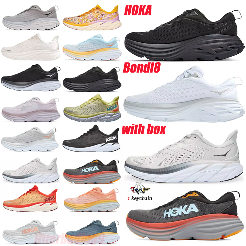 WITH BOX designer HOKA ONE Bondi8 Running shoes Marathon Shoe Clifton 8 Mens Sneakers Triple Black White Amber Yellow summer Men Women Designer Trainers, 12
WITH BOX designer HOKA ONE Bondi8 Running shoes Marathon Shoe Clifton 8 Mens Sneakers Triple Black White Amber Yellow summer Men Women Designer Trainers, 12