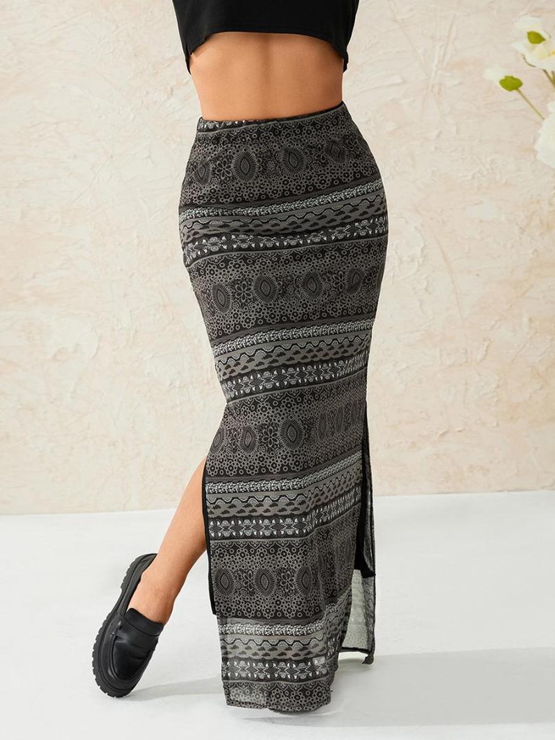 Skirts Women Summer Vintage Style High Waist Lace Floral Mesh Ankle-Length Side Slit Pencil 2023 Streetwear /M/L, Multi
Skirts Women Summer Vintage Style High Waist Lace Floral Mesh Ankle-Length Side Slit Pencil 2023 Streetwear /M/L, Multi