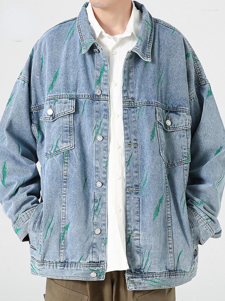 Men's Jackets ZCSMLL Denim Jacket Men's American Tattered Ins Autumn And Winter Fashion Coat Loose Casual Male, Blue
Men's Jackets ZCSMLL Denim Jacket Men's American Tattered Ins Autumn And Winter Fashion Coat Loose Casual Male, Blue