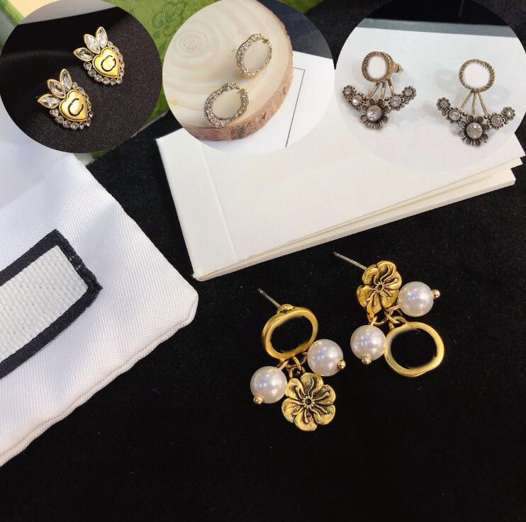 20style 18K Gold Plated Fashion Desinger Letter Stud Stainless Steel Earrings Dangle Drop Crystal Rhinestone Pearl Wedding Party Jewelry Accessories
20style 18K Gold Plated Fashion Desinger Letter Stud Stainless Steel Earrings Dangle Drop Crystal Rhinestone Pearl Wedding Party Jewelry Accessories