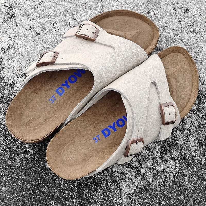 Designer Birkinstock Slippers Boken Shoes Women's Top Layer Cowhide Daily Casual Cork Shoes Are Comfortable and Versatile Wearing Fashionable Boken Sandals, Grey cowhide
Designer Birkinstock Slippers Boken Shoes Women's Top Layer Cowhide Daily Casual Cork Shoes Are Comfortable and Versatile Wearing Fashionable Boken Sandals, Grey cowhide