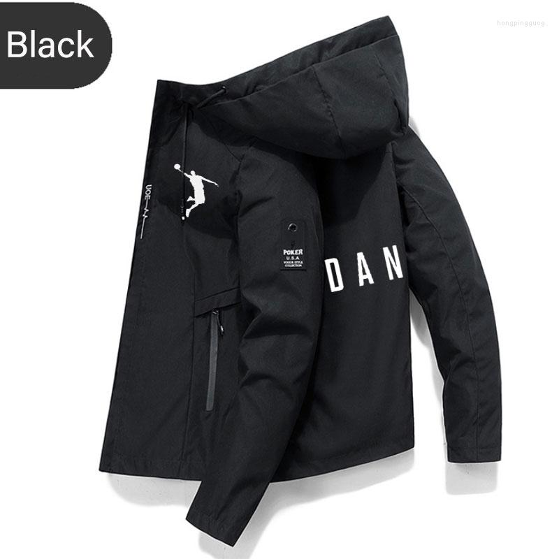 Men's Jackets Men Hooded Jacket Basketball Men's Autumn Brand Running Camping Fishing Waterproof Windbreaker Outdoor Sports