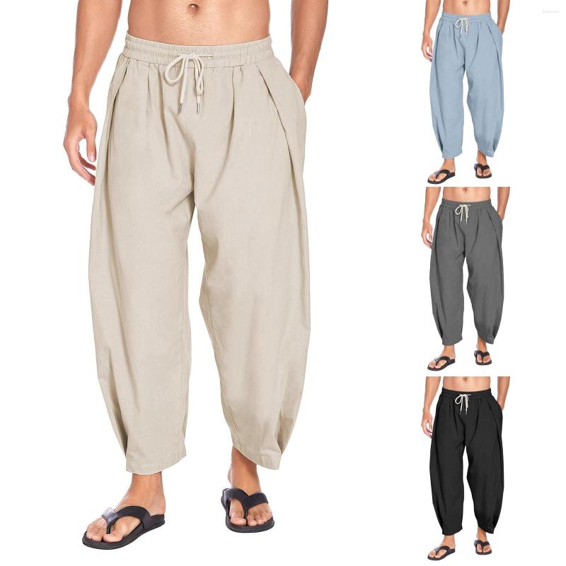 Men's Pants Chinos Men Slim Fit Athletic Wear For Male Casual Solid Pant Woven Wide Leg Pleated Pocket Drawstring, Black
Men's Pants Chinos Men Slim Fit Athletic Wear For Male Casual Solid Pant Woven Wide Leg Pleated Pocket Drawstring, Black