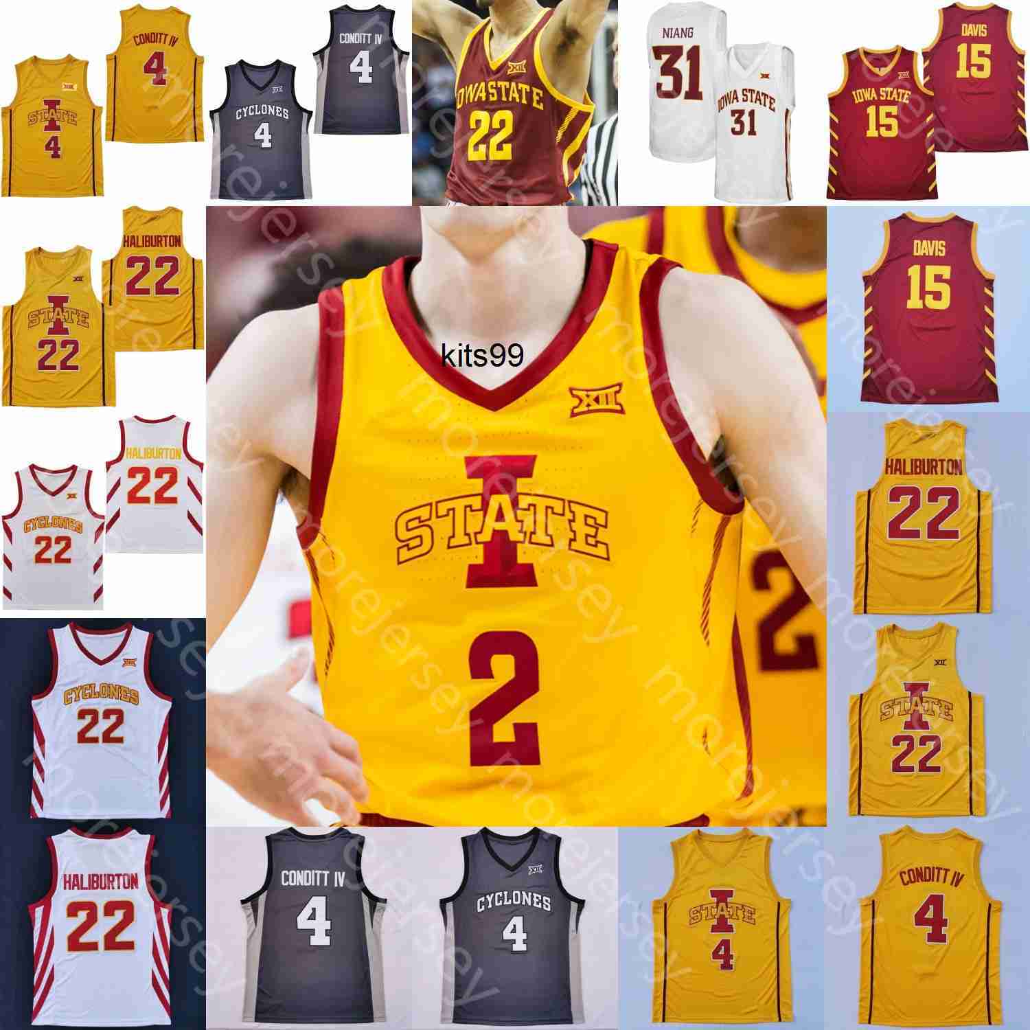 Iowa State Cyclones Basketball Jersey NCAA College Jaren Holmes Gabe Kalscheur Caleb Grill Osun Osunniyi Aljaz Kunc Tamin Lipsey Robert, Red former v collar
Iowa State Cyclones Basketball Jersey NCAA College Jaren Holmes Gabe Kalscheur Caleb Grill Osun Osunniyi Aljaz Kunc Tamin Lipsey Robert, Red former v collar
