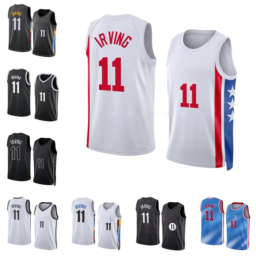 Kyrie Irving Basketball Jerseys S-XXL 2022-23 season blue white Men Women Youth city jersey 11, With logo
Kyrie Irving Basketball Jerseys S-XXL 2022-23 season blue white Men Women Youth city jersey 11, With logo