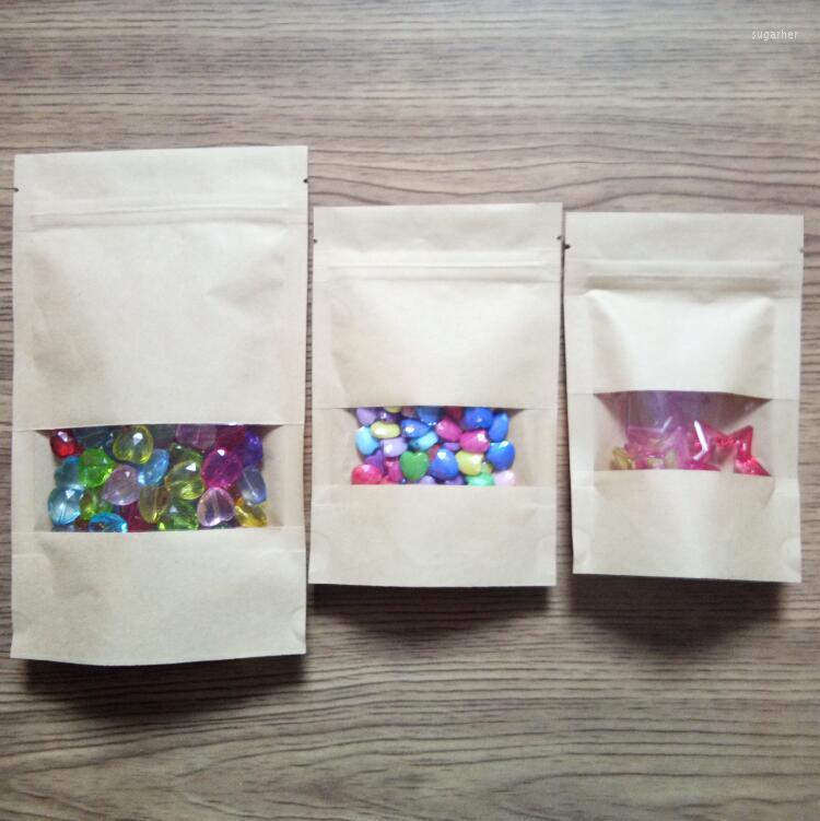 Jewelry Pouches 7 Kinds Size Brown Zipper Kraft Paper Bag With Window Gift Packaging Ziplock Food Candy Chocolate Tea Nuts Coffee Bags
Jewelry Pouches 7 Kinds Size Brown Zipper Kraft Paper Bag With Window Gift Packaging Ziplock Food Candy Chocolate Tea Nuts Coffee Bags