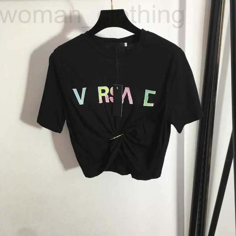 designer 22 Designers T-shirts Fashion T Shirts Women Chest Letter Shirt Color printing Pin tucked waist short sleeved T-shirt Casual Luxurys vercace D0VA
designer 22 Designers T-shirts Fashion T Shirts Women Chest Letter Shirt Color printing Pin tucked waist short sleeved T-shirt Casual Luxurys vercace D0VA