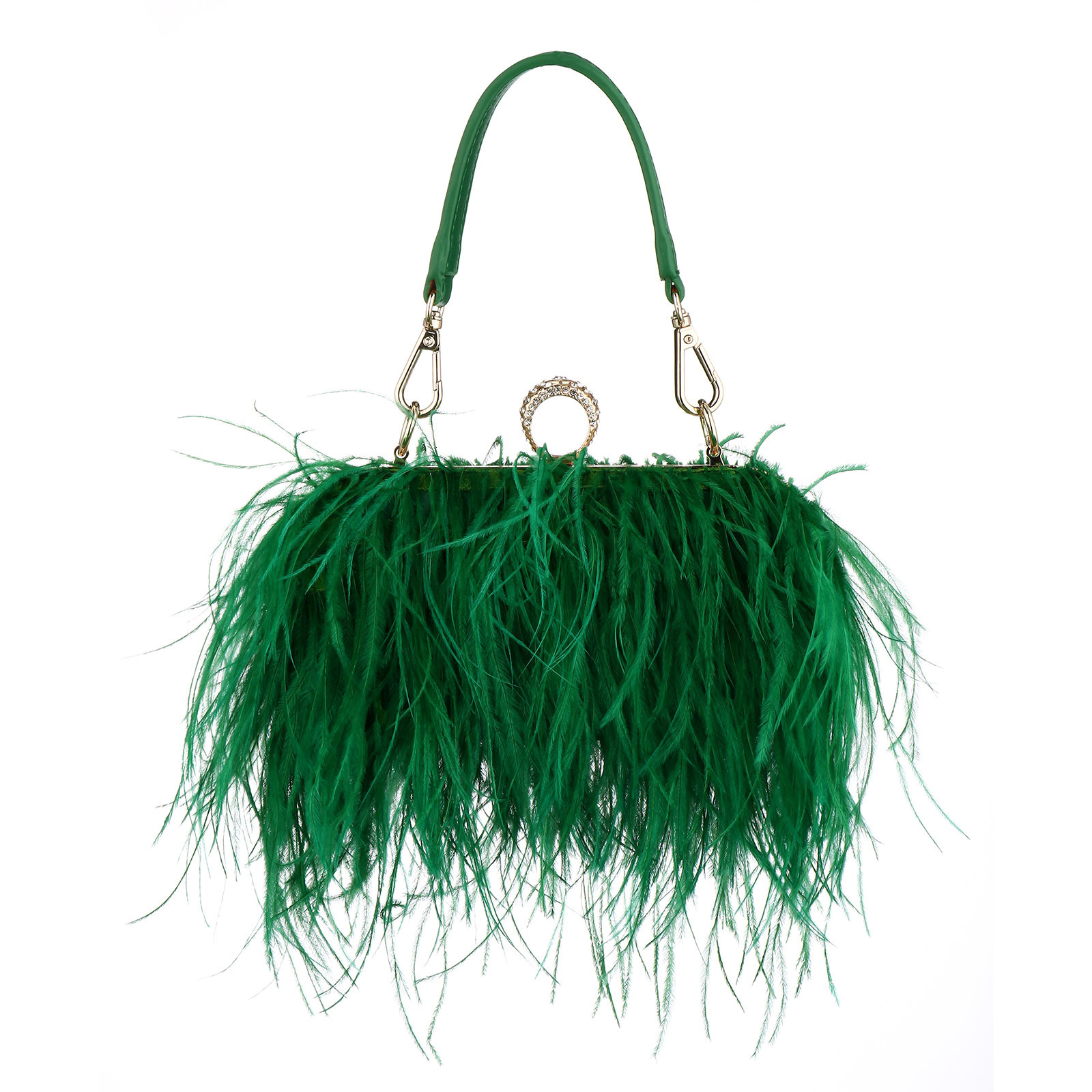 Evening Bags Luxury Ostrich Feather For Women Chain Shoulder Crossbody Bag Tassel Party Clutch Purse Green Wedding Handbags 230220, Hot pink
Evening Bags Luxury Ostrich Feather For Women Chain Shoulder Crossbody Bag Tassel Party Clutch Purse Green Wedding Handbags 230220, Hot pink