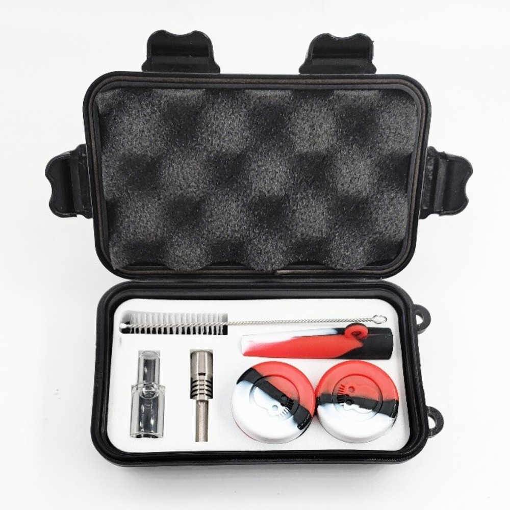 Tobacco Bag Set Wax Container food grade silicone material mini Silicone pipe with Titanium nail Storage Jar cleaner Smoking Pipe
Tobacco Bag Set Wax Container food grade silicone material mini Silicone pipe with Titanium nail Storage Jar cleaner Smoking Pipe