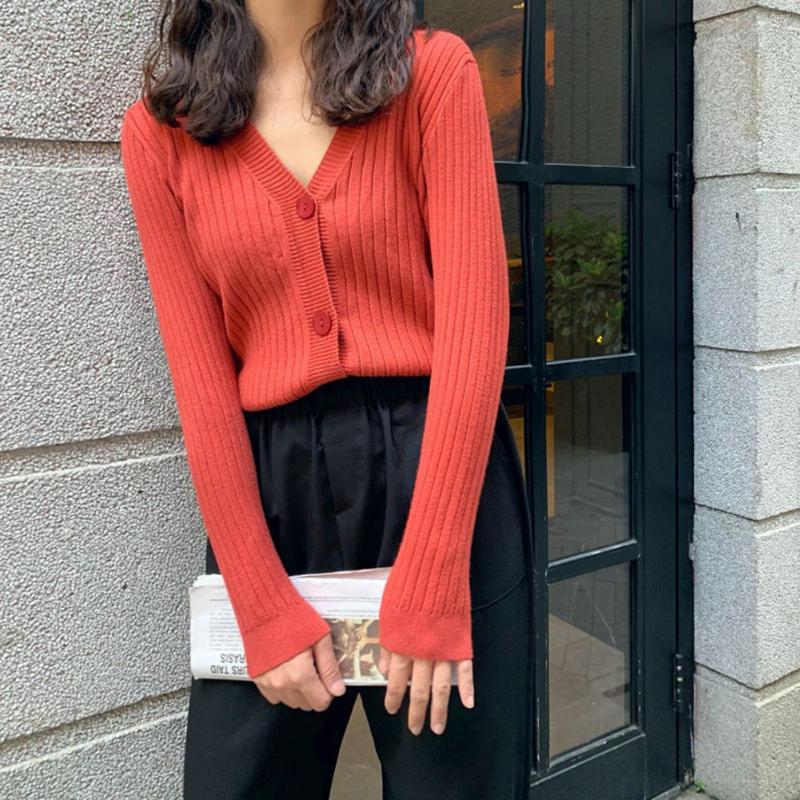 Women's Knits Women Fashion Korean Cardigan Autumn Winter V Neck Long Sleeve Buttons Knitted Coat Sweater 2023 Black Xxl
Women's Knits Women Fashion Korean Cardigan Autumn Winter V Neck Long Sleeve Buttons Knitted Coat Sweater 2023 Black Xxl