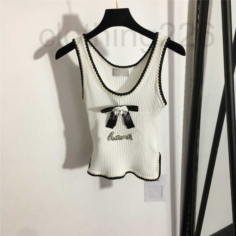designer 2022 womens summer bow knit tee tops with letter crystal female milan runway cotton crop top t-shirt clothing high end QHLH, White
designer 2022 womens summer bow knit tee tops with letter crystal female milan runway cotton crop top t-shirt clothing high end QHLH, White