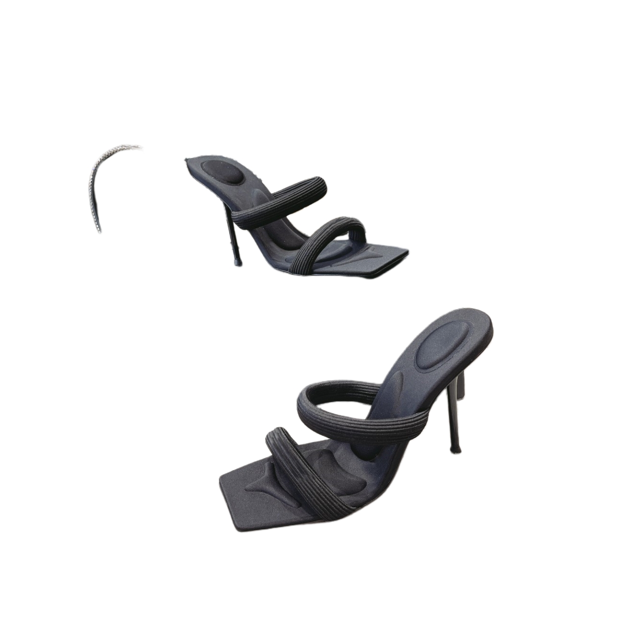 Designer Womens Square Toe Sandals Summer famous Wide Stilett Heel Bright Black Sliders Leather Strap Buckle Shoe Quilted Pumps Beach 5CM 7CM 10CM With Box Size 35-41
Designer Womens Square Toe Sandals Summer famous Wide Stilett Heel Bright Black Sliders Leather Strap Buckle Shoe Quilted Pumps Beach 5CM 7CM 10CM With Box Size 35-41