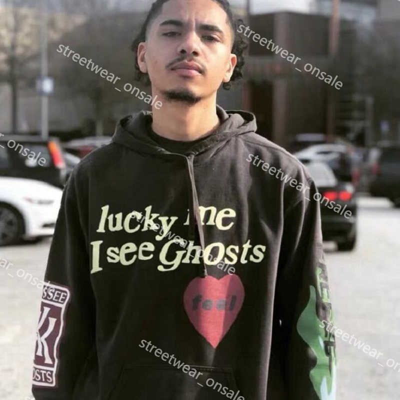 Mens Hoodies "Lucky me I see Ghosts" Graffiti Hoodie Sweatshirts Mens Women Designer Pullover Streetwear Autumn Winter Sweatshirt 00111
Mens Hoodies "Lucky me I see Ghosts" Graffiti Hoodie Sweatshirts Mens Women Designer Pullover Streetwear Autumn Winter Sweatshirt 00111