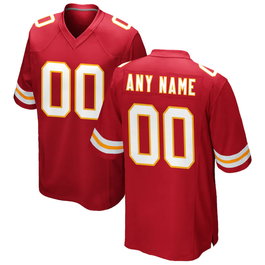 Outdoor T-Shirts Customized American Football Jersey Kansas City Game Personalized Your Name Any Number All Stitched S-5XL 230221, Youth red
Outdoor T-Shirts Customized American Football Jersey Kansas City Game Personalized Your Name Any Number All Stitched S-5XL 230221, Youth red