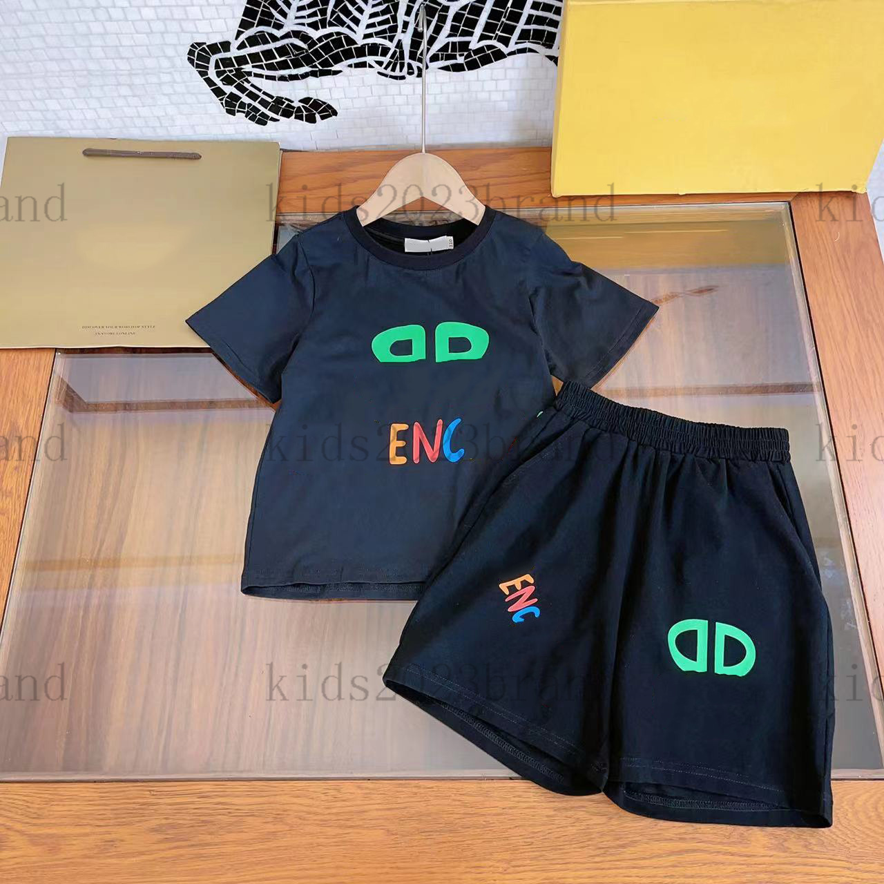 2023 BB clothing sets KIDS summer t shirts with shorts for boys high end cotton t short children soft t-shirts size 90-150cm beach sets for boy, 7#
2023 BB clothing sets KIDS summer t shirts with shorts for boys high end cotton t short children soft t-shirts size 90-150cm beach sets for boy, 7#