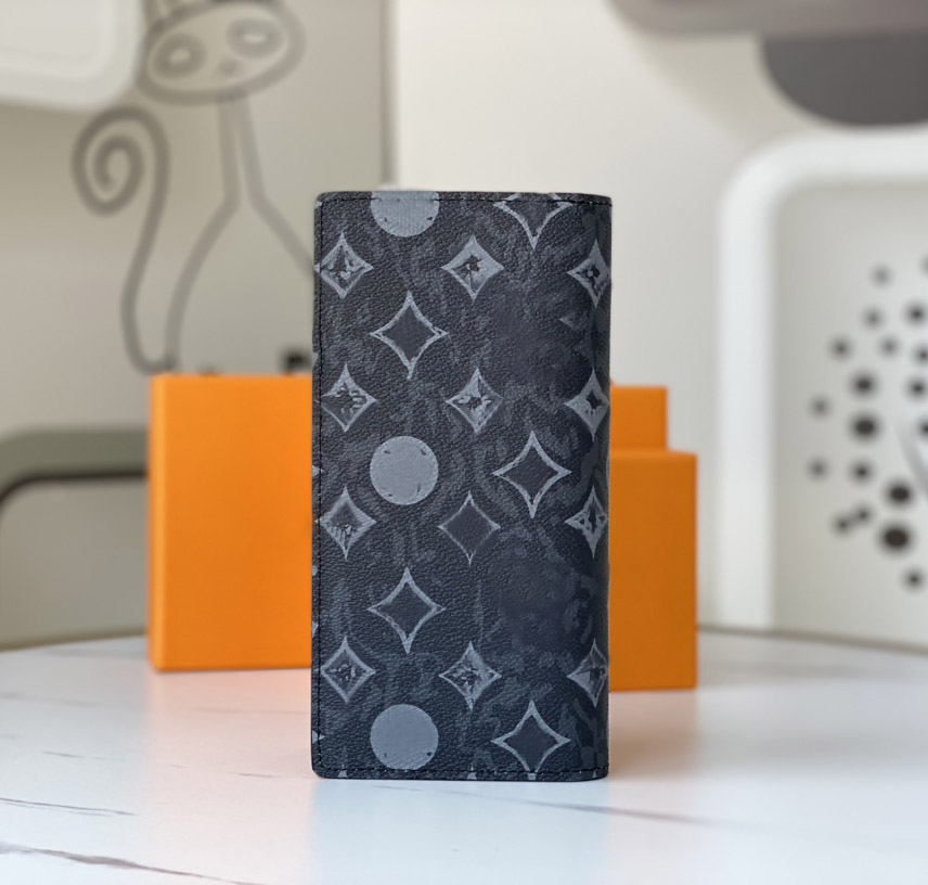 Fashion designer wallets luxury Brazza purse mens womens leather clutch Highs quality flower letter Pastel Noir coin purses card holders original box dust bag, 80019#monogrames 
Fashion designer wallets luxury Brazza purse mens womens leather clutch Highs quality flower letter Pastel Noir coin purses card holders original box dust bag, 80019#monogrames